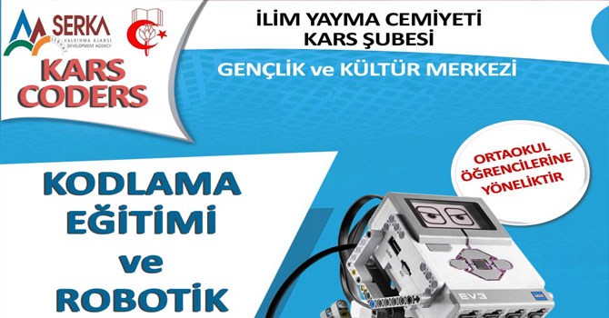 Kars'ta Kodlama Eğitimi ve Robotik Eğitimi Başlıyor!