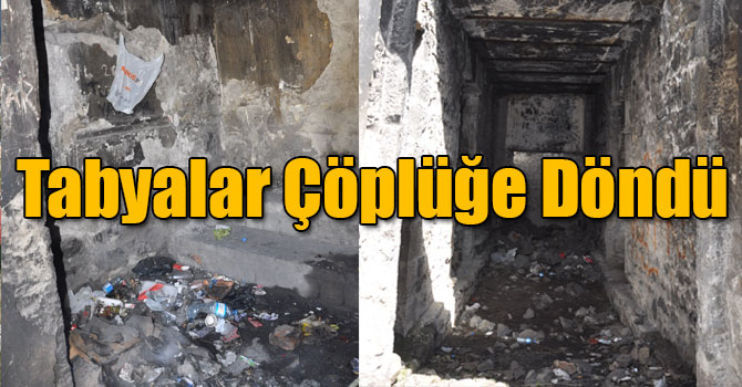 Kars Dereiçi’nde Bulunan Tabyalar Çöplüğe Döndü