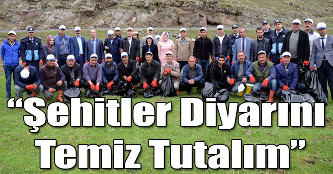 Sarıkamış’ta “Şehitler Diyarını Temiz Tutalım” Temizlik Kampanyası