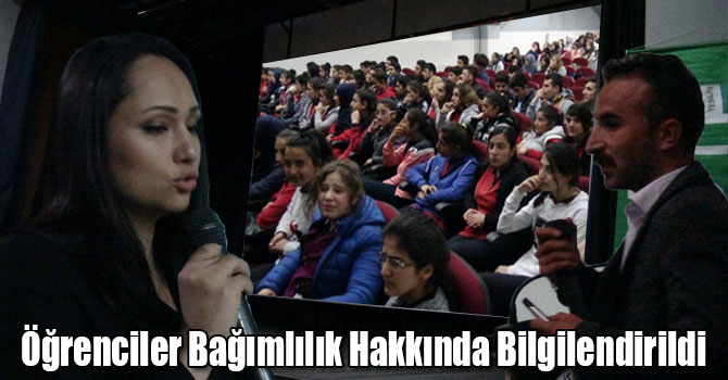 Kars'ta Öğrenciler Bağımlılık Hakkında Bilgilendirildi