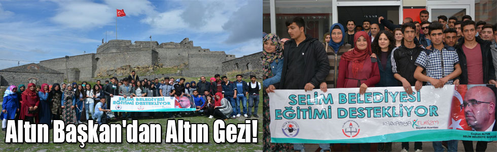Altın Başkan'dan Altın Gezi!