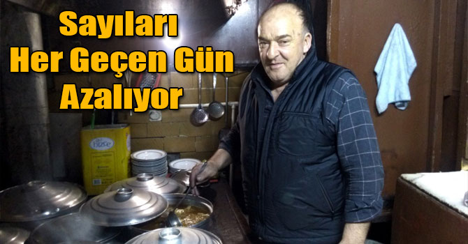 Kars'ta Kömürlü Kuzine Ocakla Yemek Pişiren Lokantalar Azaldı