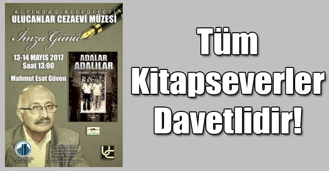 Mahmut Esat Güven’den İmza Günü!