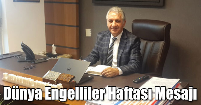Kars Milletvekili Selahattin Beyribey’in Dünya Engelliler Haftası Mesajı