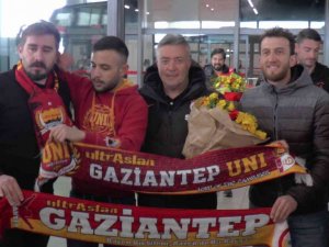 Galatasaray kafilesi Gaziantep’te
