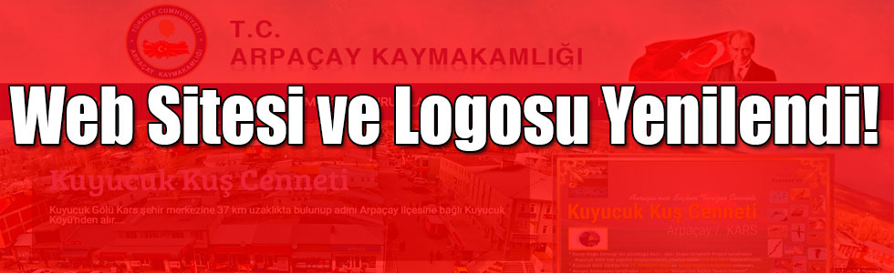 Arpaçay Kaymakamlığı Web Sitesi ve Logosu Yenilendi!