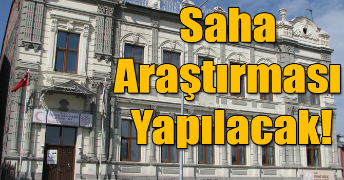 Sağlık Bakanlığı Saha Araştırması Yapacak!