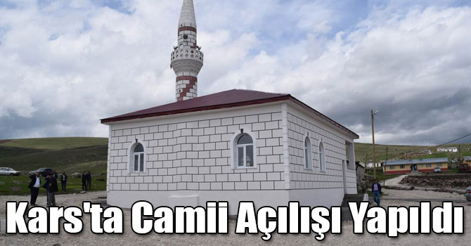 Kars'ta Camii Açılışı Yapıldı