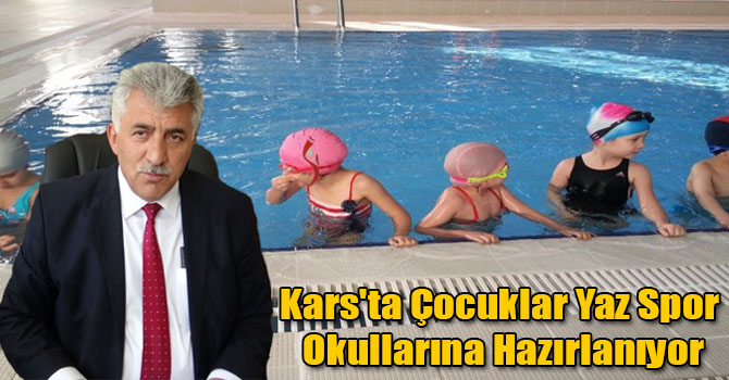 Kars'ta Çocuklar Yaz Spor Okullarına Hazırlanıyor