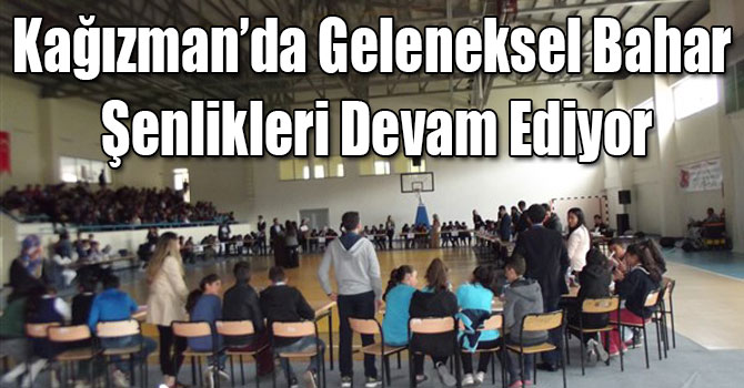 Kağızman’da Geleneksel Bahar Şenlikleri Devam Ediyor