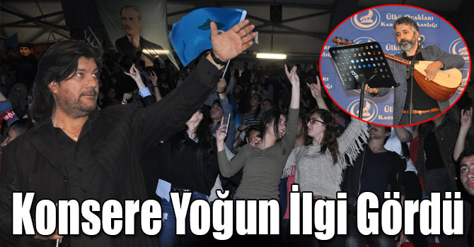 Kars'ta Ali Kınık ve Ahmet Şafak Konseri Yoğun İlgi Gördü