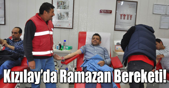 Kars Kızılay Kan Alma Biriminde Ramazan Öncesi Kan Bağışı Bereketi Yaşanıyor