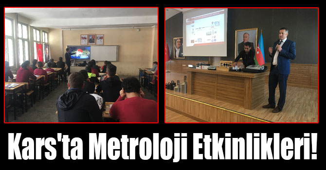 Kars'ta Dünya Metroloji Günü Etkinlikleri