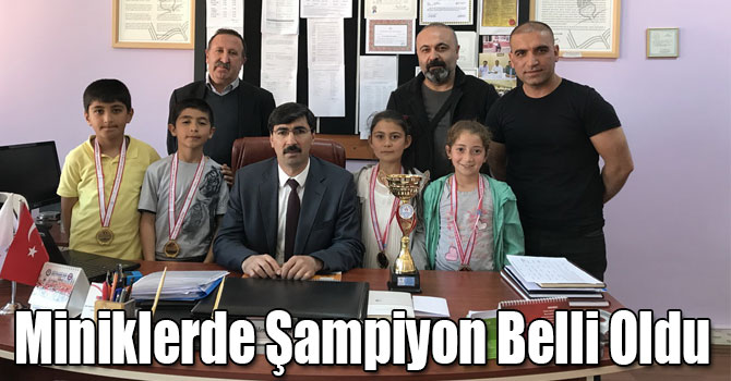 Miniklerde Şampiyon Belli Oldu