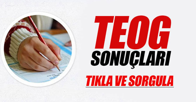 TEOG Sonuçları Açıklandı