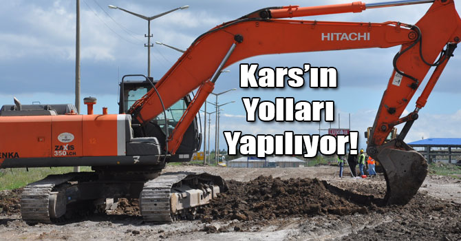 Karayolları Kars’ın Yollarını Yapıyor, Çevre Yolu Yenileniyor