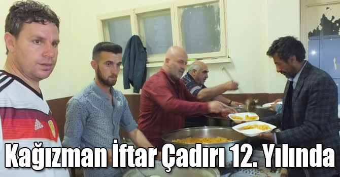 Kağızman İftar Çadırı 12. Yılında