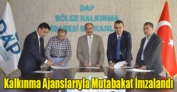 Kalkınma Ajanslarıyla Mutabakat İmzalandı