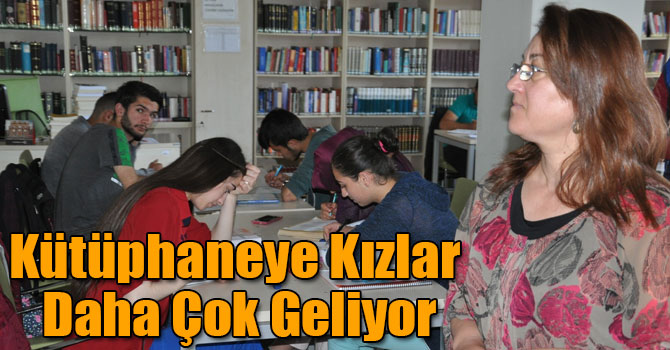 Kars Kütüphane Müdürü Mehtap Çantay: Kütüphaneye Kızlar Daha Çok Geliyor