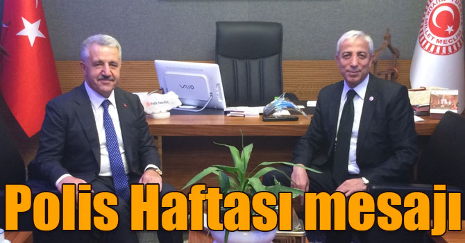 Kars Milletvekilleri Ahmet Arslan ve Yunus Kılıç'ın Polis Haftası mesajı