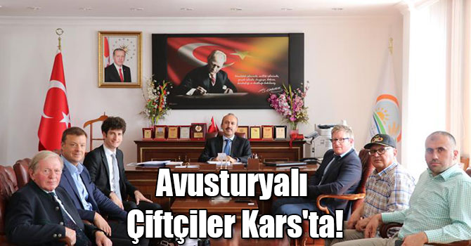 Avusturyalı Çiftçiler Kars'ta!