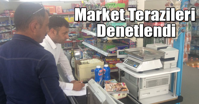 Kars'ta Market Terazileri Denetlendi