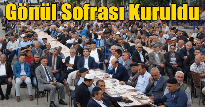 Kağızman’da Gönül Sofrası Kuruldu