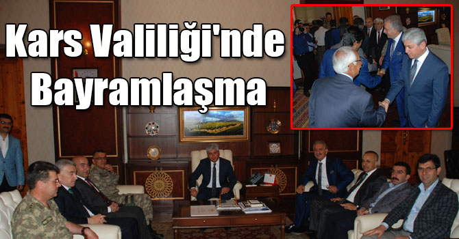 Kars Valiliği'nde Bayramlaşma