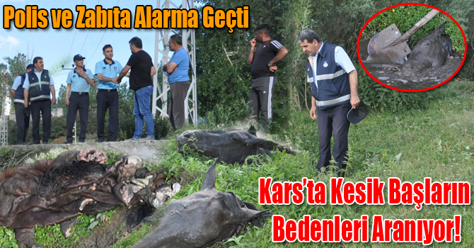 Kars’ta Kesik Başların Bedenleri Aranıyor!