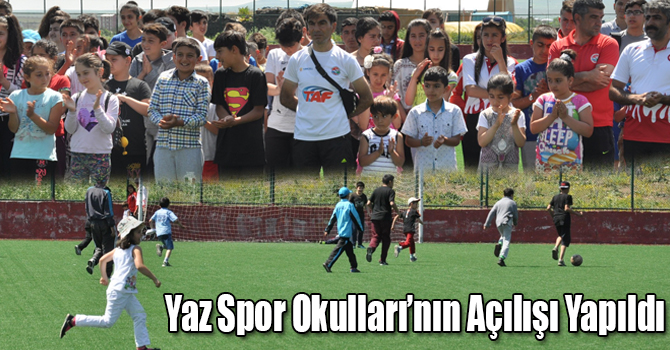 Kars’ta Yaz Spor Okulları’nın Açılışı Yapıldı