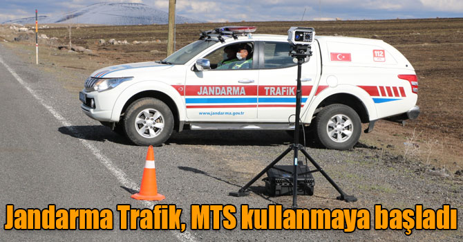 Jandarma Trafik, MTS kullanmaya başladı