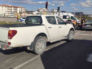 Kırıkkale’de iki otomobil çarpıştı: 1 yaralı