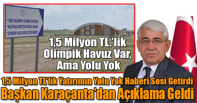 Kars'ta 1,5 Milyon TL'lik Yatırıma Yol Geliyor!