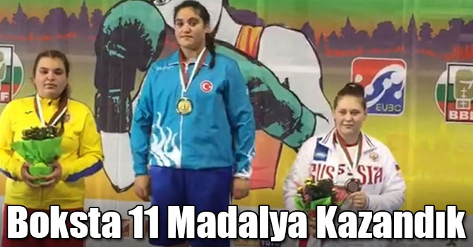 Boksta 11 Madalya Kazandık