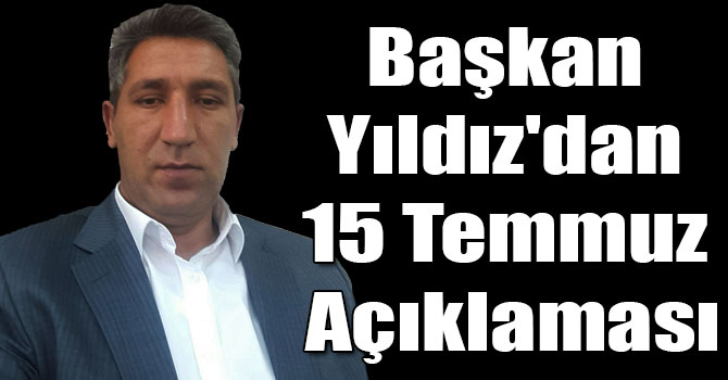 15 Temmuz'da Milletimizin Tarihi Yürüyüşüne Kastedilmiştir