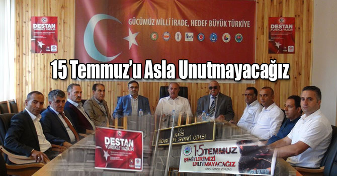 Başkan Ötegen: 15 Temmuz’u Asla Unutmayacağız, Unutturmayacağız Gücümüz Milli İrade, Hedef Büyük Türkiye