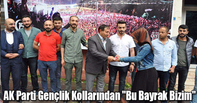 AK Parti Gençlik Kollarından "Bu Bayrak Bizim"
