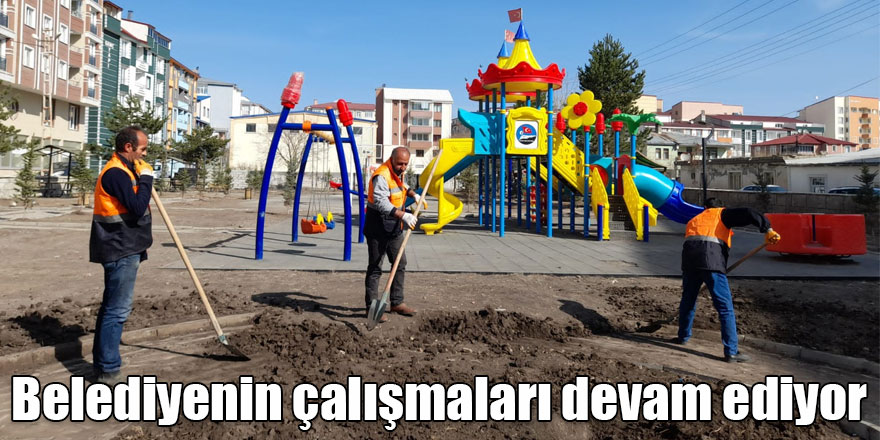 Parklarda, bakım-onarım ve yıkama çalışmaları devam ediyor