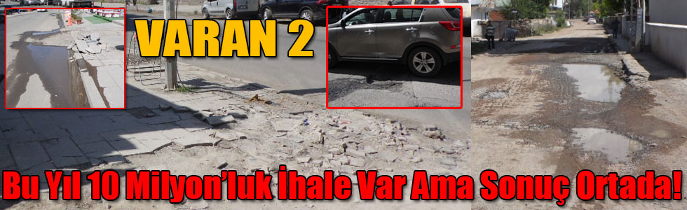 Kars’ta Bu Yıl 10 Milyon’luk İhale Var Ama Sonuç Ortada!