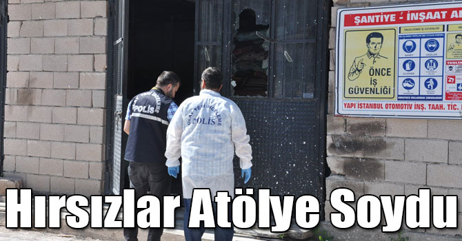 Kars’ta Hırsızlar Atölye Soydu