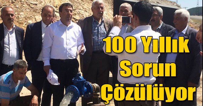 Sarıkamış'ın 100 Yıllık İçme Suyu Sorunu Çözülüyor