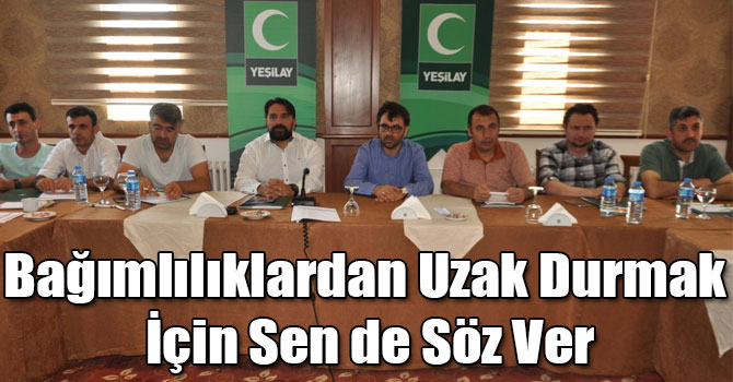 Bağımlılıklardan Uzak Durmak İçin Sen de Söz Ver