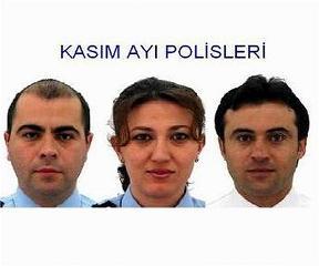 Kasım ayının başarılı polisleri belirlendi