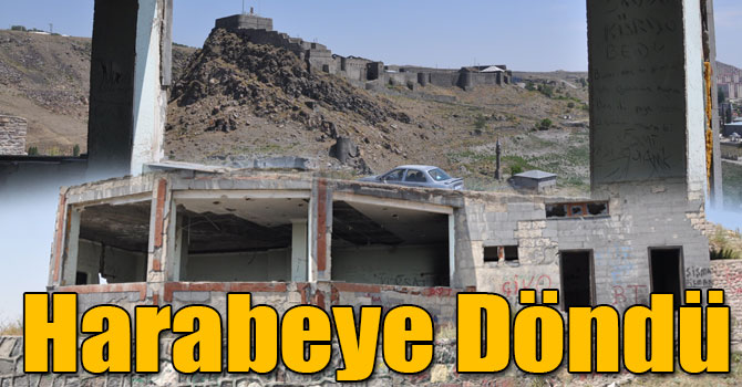 Sukapı Mahallesi’ndeki Kafe Harabeye Döndü