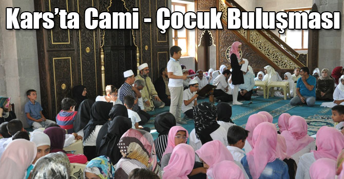 Kars’ta Cami - Çocuk Buluşması