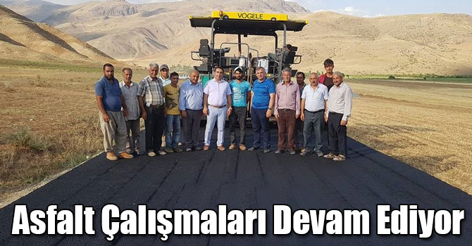 Kağızman’da Asfalt Çalışmaları Devam Ediyor