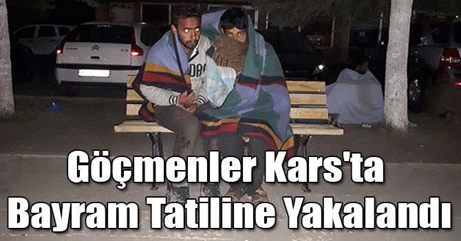 Göçmenler Kars'ta Bayram Tatiline Yakalandı