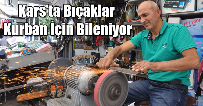Kars’ta Bıçaklar Kurban İçin Bileniyor