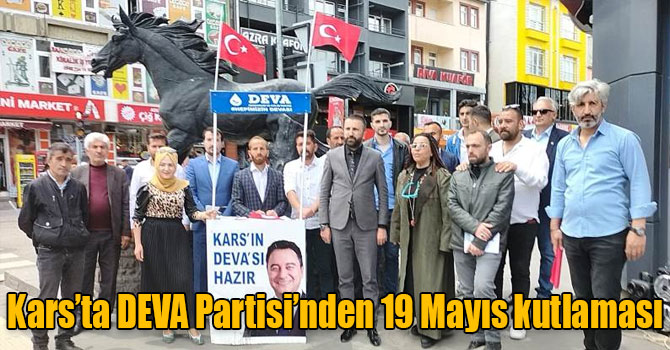 Kars’ta DEVA Partisi’nden 19 Mayıs kutlaması