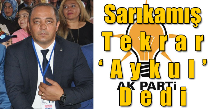 Sarıkamış'ta AK Parti İlçe Başkanlığı Seçimi Yapıldı